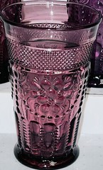 3 Imperial CHROMA AMETHYST 4 1/4″ – 5 1/2 OZ JUICE TUMBLERS