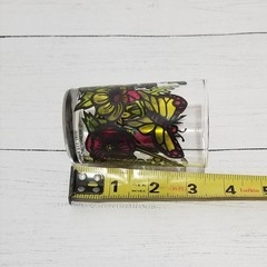 Vintage 1973 Faroy Small Juice Glass Or Candle Holder – 3.5 Inches Tall