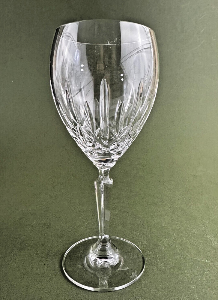 Waterford Mourne Cut Crystal Facet Stem Water Goblet Claret Wine Glass BY CHOICE