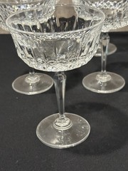 Six (6) Anchor Hocking Legacy 5-5/8″ Tall Champagne Glasses