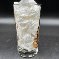 Vintage 1960s Anchor Hocking Sagittarius Zodiac Gold Highball Glass
