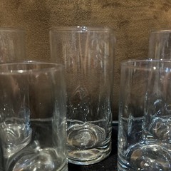 LIBBEY Crisa Pinched Dimpled Thumbprint 3-6 in and 2-4.75 in