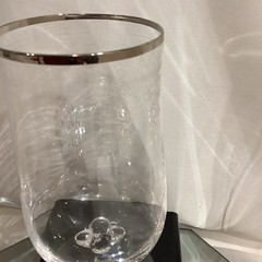 Lenox Iced Tea Goblet Lace Point (Platinum Trim) Discontinued REPLACEMENT