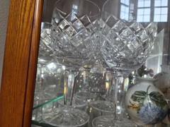 Waterford Crystal COMERAGH Water Goblet Glass 7” Made in Ireland