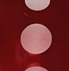 Set of 4 Mikasa Cheers Ruby Etched Balloon Red Wine Glasses 9” France Excellent