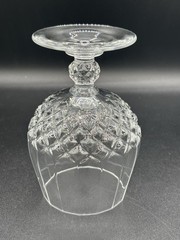 Pair Of (2) Elegant Glass Mikasa Arctic Light Crystal Brandy Snifters 5 3/4in