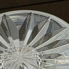Vintage Boyne (Cut Foot) 4Inch Port Wine by Waterford Crystal, Exc/Signed