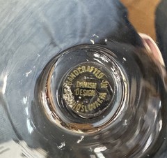 Water Glass Goblet Vintage Svend Jensen Queen Pattern 9 5/8″