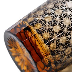 Handmade Whisky Glasses Edo Kiriko Crystal Glass Drinkware Tumbler Gift Package