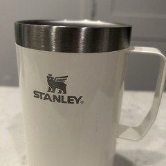Stanley 24 oz Stainless Steel Classic Legendary Mug Cream Gloss: