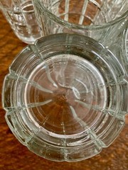 ECU Anchor Hocking Tartan Manchester US Made 16 oz. Clear Drinking Glass Tumbler