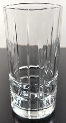 8 Cristal D’Arques Arizona Parallels Highball Glasses Set Clear Cut Tumblers Lot