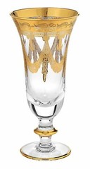 Set of 2 Interglass Italy Crystal Glasses – Clear Italian Champagne Flutes
