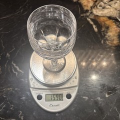 Atlantis Evora Cut Crystal 9 oz. Water Glasses Goblets – Set Of 10