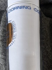 CORNING GLASS WORKS 1963 ANNIVERSARY GLASS RARE 112th FREE USA SHIPPING