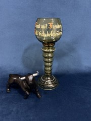 vintage Roemer wine glass, 10 oz German