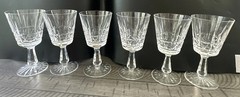 Waterford Crystal Kylemore 6.75” Water Goblets Set of 6 Large 1.09l each Ireland