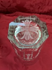 NIB FLAWLESS Glass BACCARAT France Crystal CHROME HEARTS Dagger HIGHBALL Tumbler