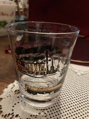 set of 2 construction machinery glasses