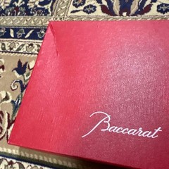 Baccarat Vega Beautiful Wine Glasse Crystal Set Of 2 With Original Box Mint