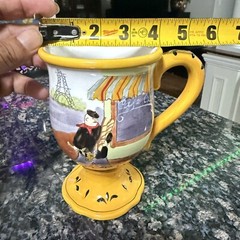 Certified International Ceramic Goblet Jennifer Brinley Coffee Tea Mug