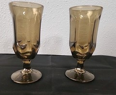 Set Of 2 D2z1 Duz Crystal Water Goblets