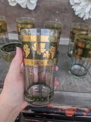 Vintage MCM Cera 22K Gold Trim «Golden Grapes» Miscellaneous Set