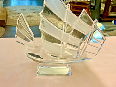 Glass Standing ship unique detailed pattern 6″x6″