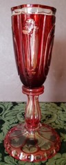 Austrian Josephinenhutte Silesan Glassworks by Franz Pohl,1850’s Presentation
