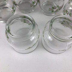 Pfaltzgraff Heirloom Juice Rocks Glasses Libby Set Of 10 Vintage, Near MINT!