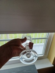 One Atlantis Crystal 8 1/4” Wine Glass Marquise Cut Pattern-Rarely Available.