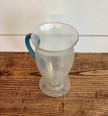 Steuben-Carder Era Iridescent Cyprian Lemonade Glass-Shape #3165