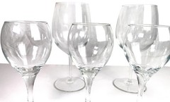 Set of 6 Wine Glasses – Libbey Teardrop + Bordeaux – Elegant Glassware