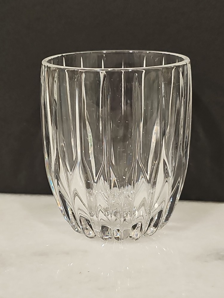 Park Lane Mikasa Crystal Double Old Fashioned DOF Glass 3 7/8″ 8 oz