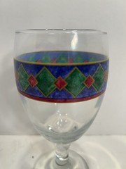 SET OF 8 Pfaltzgraff AMALFI CLASSIC 12 oz Glass Wine Goblets