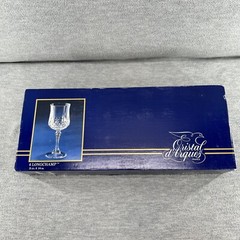 CRISTAL D’ARQUES LONGCHAMP – Diamond Cut Lead Crystal No.2 8-3/4 oz