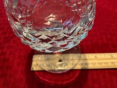 Set of 6 Rogaska Crystal Gallia 5 1/8″ Brandy Snifter Glasses 10 oz Mint Cond