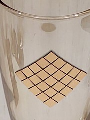 Franco Vetrerie e Cristallerie Champagne Flutes Iridescent Gold Handmade Italy