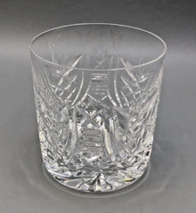 Clare clear Crystal by Waterford individual Single Old Fashioned Glass 3.5″