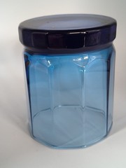 2 Vtg Anchor Hocking Essex Cobalt Blue Double Old Fashioned Rocks Glasses 9oz EC