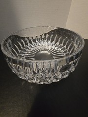 VTG Centerpiece Crystal Gorham Full Lead Crystal Bowl Germany Discontinued 7.5”