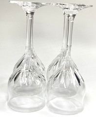 Lovely Simone by Bohemia Crystal Set of Four Wine Glasses 7 1/8″-Discontinued
