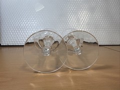 Libbey Chanticleer Rooster Liquor Martini Cocktail Glass Set of 2