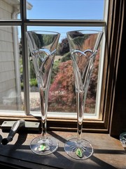 Waterford 11” Love & Romance Toasting Flutes Ireland