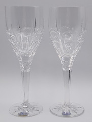 Rogaska Aristocrat Water Goblets 9 1/4″ Tall Set of 2