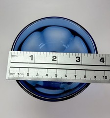 Old Williamsburg Antique Blue Champagne/Sherbet By Imperial Glass Co. Set of 4