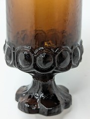 Tiffin Franciscan Madeira Smoke Brown Glasses Set of 4 Vintage 5 oz Water Wine