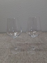 2 Mikasa Stephanie 9” Wine Goblets Wine Glass