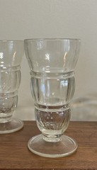 8 Vintage Soda Fountain Milkshake/Ice Cream Float Glasses 7” Indiana Glass Co. 8
