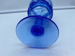 Fostoria Argus Blue Water Goblets 6-1/2″ Tall W5a